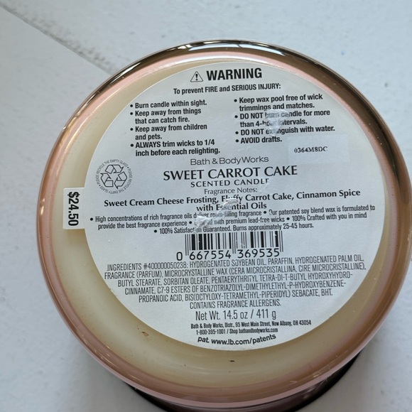 Bath & Body Works Love Every Bunny Pink Candle - Picture 3 of 3